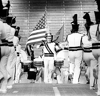 Drum Major Conducting - 1975